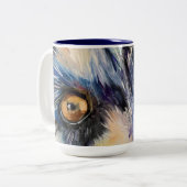 Laten we ALASKA 2-Tone koffie-mok van 15 oz uitvoe Tweekleurige Koffiemok (Voorkant links)