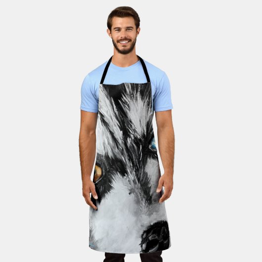 Laten we Alaskan Apron uitvoeren Schort (Gedragen)