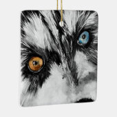 Laten we Alaskan Ceramic Ornament uitvoeren (Rechts)