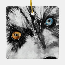 Laten we Alaskan Ceramic Ornament uitvoeren