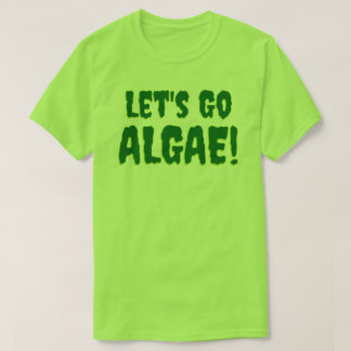 Laten we algen gaan! Groen T-shirt