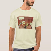 Laten we allemaal naar de Lobby gaan T-shirt (Voorkant)