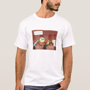 Laten we allemaal naar de Lobby gaan T-shirt