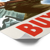 Laten we allemaal vechten! Koop Oorlogsobligaties  Poster (Hoek)