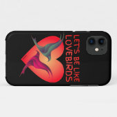 LATEN WE ALS EEN Valentijnsdag-cadeau VAN LOVEBIRD Case-Mate iPhone Case (Achterkant (horizontaal))