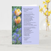 Laten we altijd vrienden zijn… kaart (Gele Bloem)