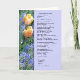 Laten we altijd vrienden zijn... kaart