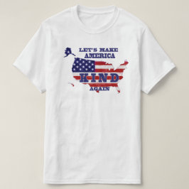 "Laten we Amerika weer een soort T-shirt maken"