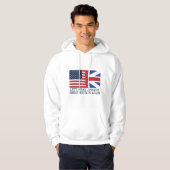 Laten we Amerika weer tot Groot-Brittannië maken - Hoodie (Voorkant volledig)