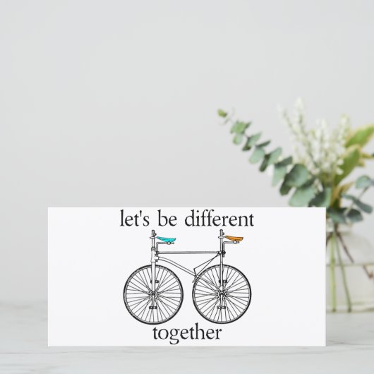 Laten we anders samen zijn (Staand voorkant)