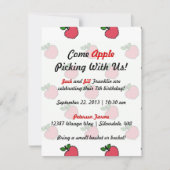 Laten we Apple Picking gaan! Uitnodiging (Voorkant)