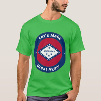 Laten we Arkansas weer geweldig maken Oversized T-shirt