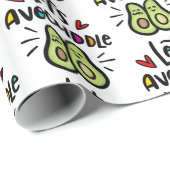 Laten we Avocuddle Cadeaupapier (Rol Hoek)