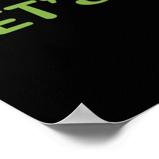 Laten we Avocuddle - Funny Avocado Pun Poster (Hoek)