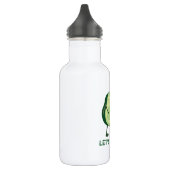Laten we Avocuddle - Funny Avocado Pun Waterfles (Links)
