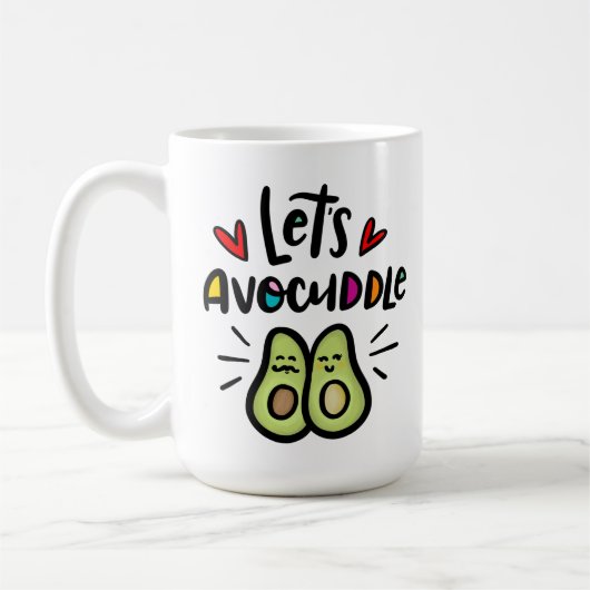 Laten we Avocuddle Koffiemok (Links)