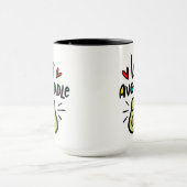 Laten we Avocuddle Mok (Midden)