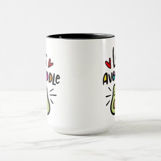 Laten we Avocuddle Mok (Midden)