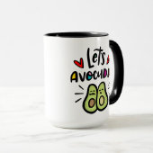 Laten we Avocuddle Mok (Voorkant rechts)