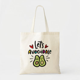 Laten we Avocuddle Tote Bag