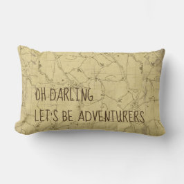 Laten we avonturiers Sierkussen routekaart zijn Kussen