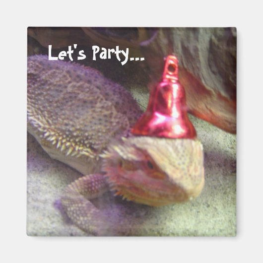 Laten we Baarddraagfeest vieren Magneet (Voorkant)
