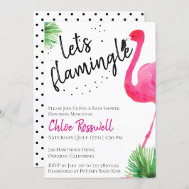 Laten we Baby shower uitnodigen Kaart