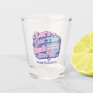 Laten we Bach starten Y2K vrijgezellenfeest Shot Glas