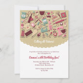 Laten we Bake Invitation Kaart (Voorkant)