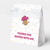 Laten we bakken! Bakkersfeest van kind Bedankdoosjes (Voorkant Zijde)