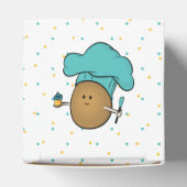 Laten we bakken! Bakkersfeest van kind Bedankdoosjes (Bovenkant)