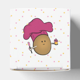 Laten we bakken! Bakkersfeest van kind Bedankdoosjes