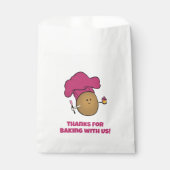 Laten we bakken! Bakkersfeest van kind Bedankzakje (Voorkant)