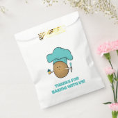 Laten we bakken! Bakkersfeest van kind Bedankzakje (Gezegeld)