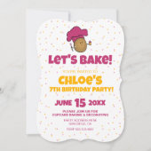 Laten we bakken! Bakkersfeest van kind Kaart (Voorkant)