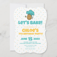 Laten we bakken! Bakkersfeest van kind