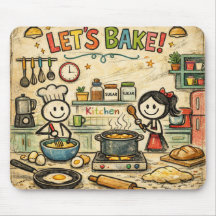 Laten we Bakken! Keukenmuismatje