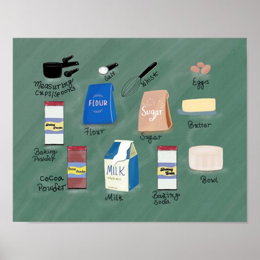 Laten we Bakken Poster (Voorkant)