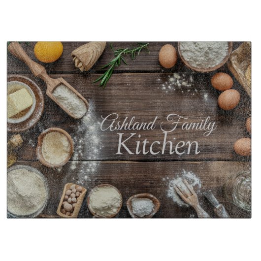 Laten we bakken snijplank (Voorkant)