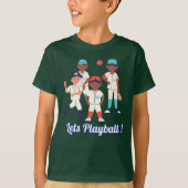 Laten we ballen  t-shirt (Voorkant)