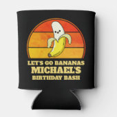 Laten we Bananas Birthday gaan Blikjeskoeler (Achterkant)