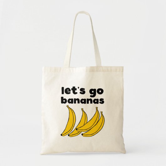 Laten we Bananas Canvas tas gaan (Voorkant)