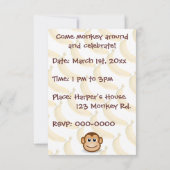 Laten we Bananas gaan Kaart (Achterkant)