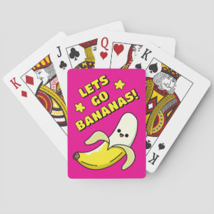 Laten we Bananen Gaan! Pokerkaarten