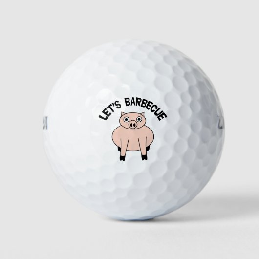 Laten we barbecueën golfballen (Voorkant)