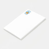 Laten we basketbal spelen post-it® notes (Schuin)