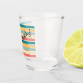 Laten we Beachy halen Shot Glas (Rechts)