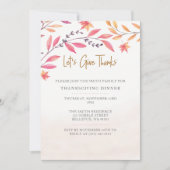 Laten we Bedankt geven Kaart (Voorkant)