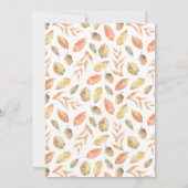 Laten we Bedankt Script Wood Thanksgiving Dinner g Kaart (Achterkant)