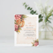 Laten we Bedankt Thanksgiving diner geven Feestdagenkaart (Staand voorkant)